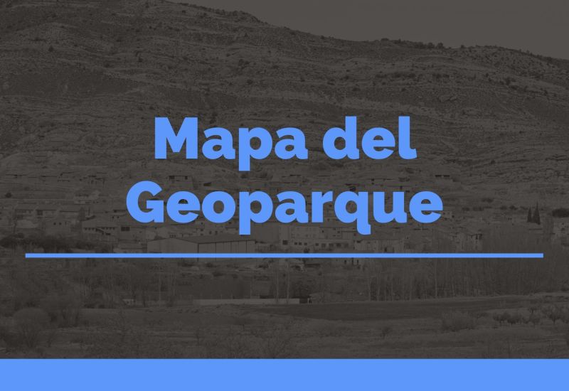 mapa del Geoparque del Maestrazgo Teruel